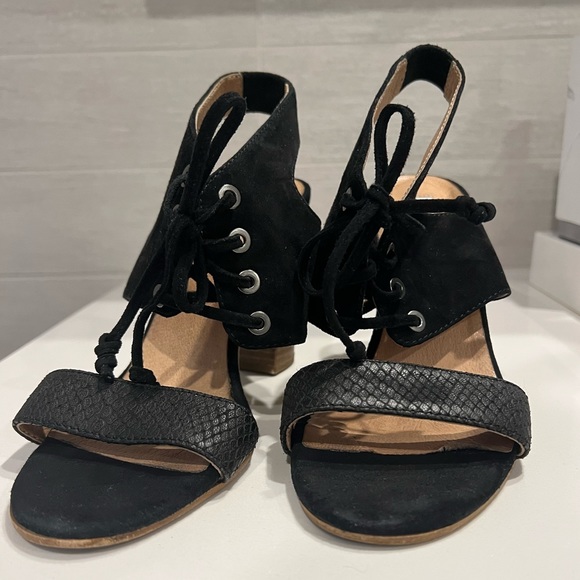 Dune London Sandals in black Suede ❤️ - Picture 2 of 6